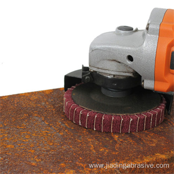 scouring pad cutter non woven flap disc 125mm